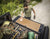 Big Game Cutting Board sitting on a tailgate