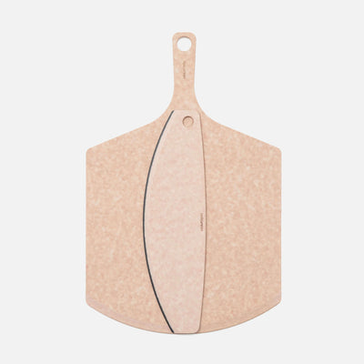 Pizza Peel & Cutter Set