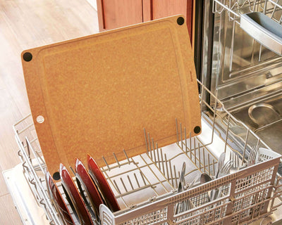 All-in-One Natural Cutting Board Size 20x15 in Dishwasher